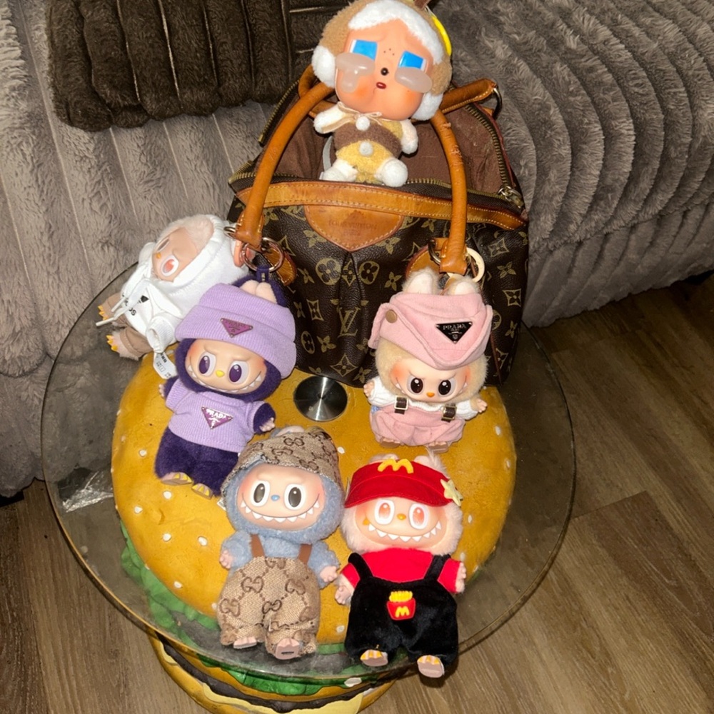 Labubus- Have A Seat, BIE, and Macaroon